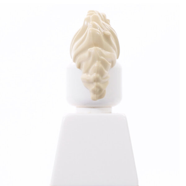 Haare, Irokese, wellig, aschblond