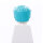 Haare, wellig, Seitenscheitel, medium azure