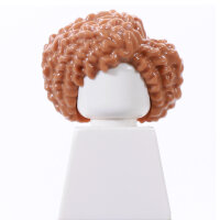 Haare, weiblich, Curly-Locken, rotblond