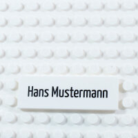 Custom Fliese 2x6 mit Wunschtext
