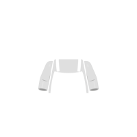 Druck Blaumann Shirt wei&szlig;