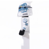 Custom Minifigur - Clone Trooper Phase 1, Wolffe, sandblue