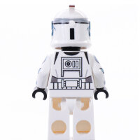 Custom Minifigur - Clone Trooper Phase 1, Wolffe, sandblue
