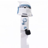 Custom Minifigur - Clone Trooper Phase 1, Wolfpack, sandblue