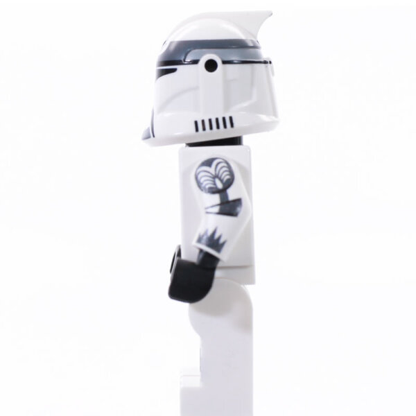 Custom Minifigur - Clone Trooper Phase 1, Wolfpack, darkgray