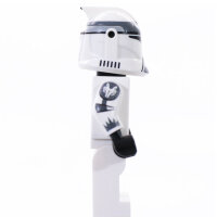 Custom Minifigur - Clone Trooper Phase 1, Wolfpack, darkgray
