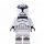 Custom Minifigur - Clone Trooper Phase 1, Wolfpack, darkgray