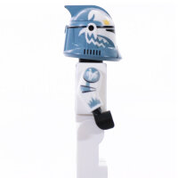 Custom Minifigur - Clone Trooper Phase 1, Wolffe, sandblue, invers