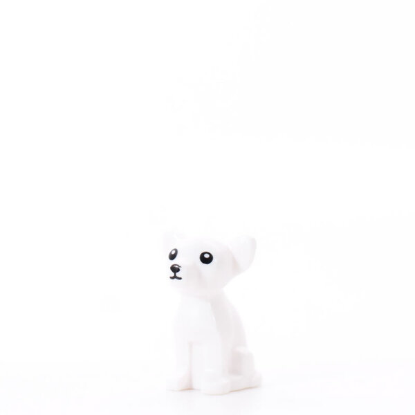 LEGO Hund Chihuahua, weiß