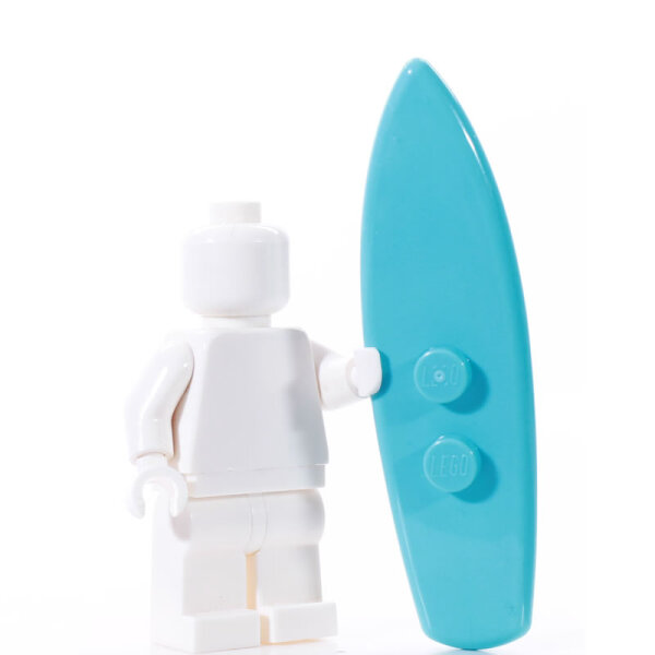 LEGO Surfboard, hellazurblau
