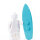 LEGO Surfboard, hellazurblau