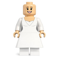 Custom Minifigur Braut Bella, konfigurierbar,...