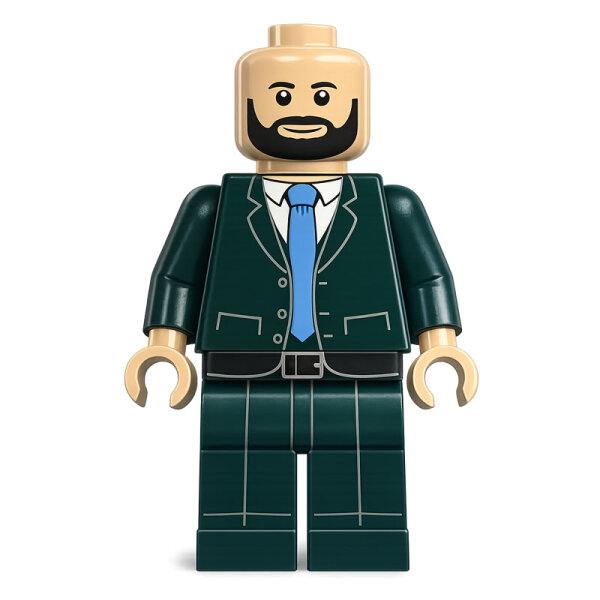 Custom Minifigur Bräutigam Gerrit, konfigurierbar, personalisierbar