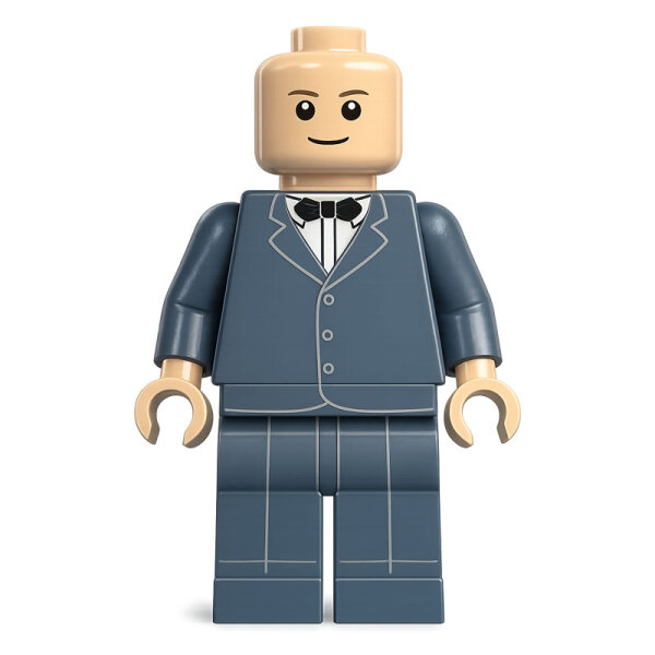 Custom Minifigur Bräutigam Gilbert, konfigurierbar, personalisierbar