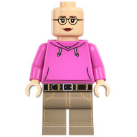 Custom Minifigur Hoodie, konfigurierbar