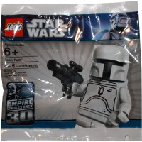 LEGO Star Wars Minifigur - Boba Fett, white (2010)...
