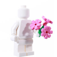 LEGO Blumenstrauß, klein, hellgrün/pink
