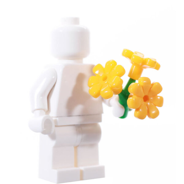 LEGO Blumenstrauß, klein, hellgrün/hellorange