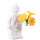 LEGO Blumenstrauß, klein, hellgrün/hellorange