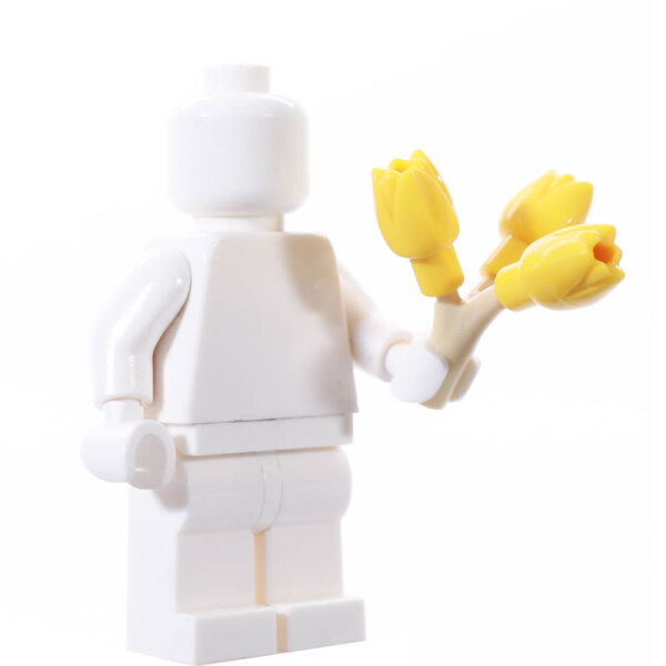 LEGO Blumenstrauß, klein,Tulpe, sand/gelb