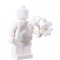 LEGO Blumenstrauß, klein, sand/weiß