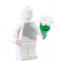LEGO Brautstrauß, hellgrün/grün/weiß