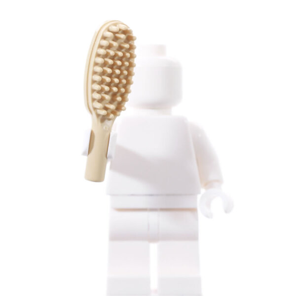 LEGO Haarbürste, beige