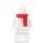 LEGO Schal / Tuch, rot