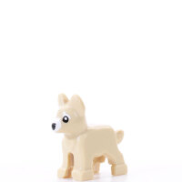 LEGO Hund Sch&auml;ferhund, Welpe, beige