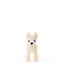 LEGO Hund Schäferhund, Welpe, beige