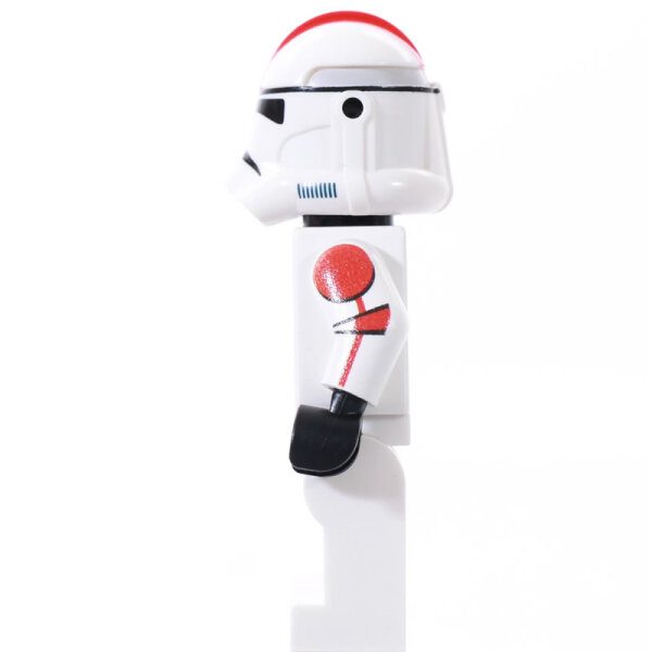 Custom Minifigur - Clone Trooper Deviss, realistic Helmet
