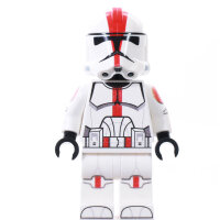 Custom Minifigur - Clone Trooper Deviss, realistic Helmet