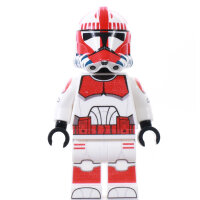 Custom Minifigur - Clone Commander Shaak, realistic Helmet