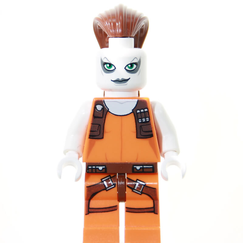 sw0306 - Set 7930 Kopfgeldjägerin Minifigur LEGO® STAR WARS™ Aurra Sing 