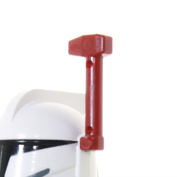 LEGO Helm Rangefinder Antenne, dunkelrot