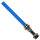 LEGO Lichtschwert dunkelblau / chrom