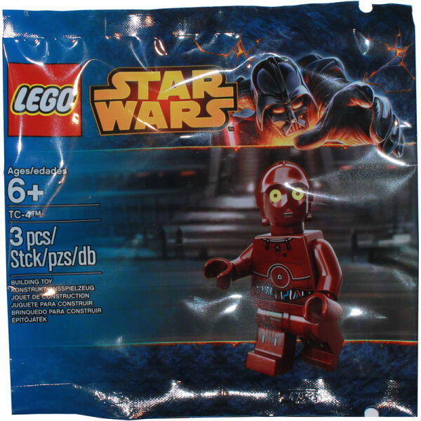 LEGO Star Wars Minifigur - TC-4 Protocol Droid (2014) Original im Polybag