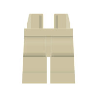 LEGO Beine plain, sand