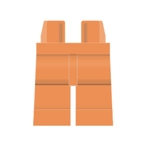 LEGO Beine plain, orange