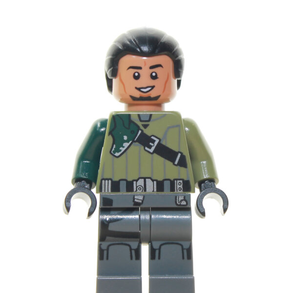 LEGO Star Wars Minifigur - Kanan Jarrus, schwarze Haare (2014)
