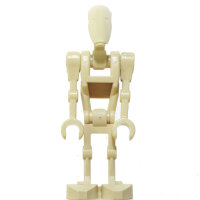 LEGO Star Wars Minifigur - Battle Droid, 2 gerade Arme (B1) (2008)
