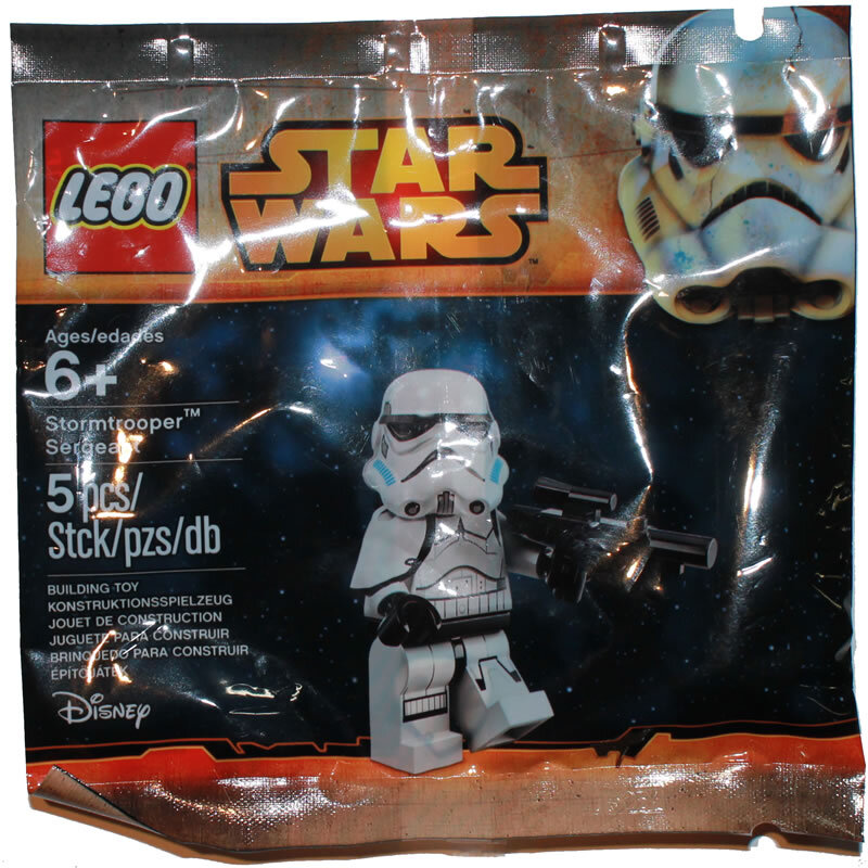 LEGO, Star Wars, Stormtrooper Sergeant Minifigure Bagged