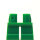 LEGO Kurze Beine plain, grün
