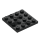 LEGO Platte 4x4, schwarz
