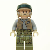 LEGO Star Wars Minifigur - Endor Rebel Trooper mit Bart (2015)