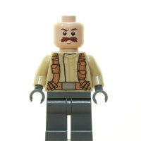 LEGO Star Wars Minifigur - Resistance Trooper, helle Jacke, Schnurrbart (2016)