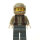 LEGO Star Wars Minifigur - Resistance Trooper, dunkle Jacke, grimmig (2016)