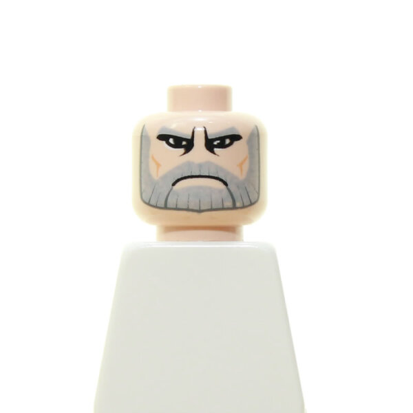 LEGO Kopf, männlich, Count Dooku