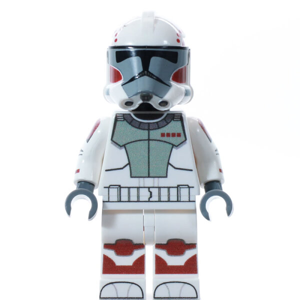 Custom Minifigur - Clone Trooper ARC Hammer, realistic Helmet