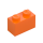 LEGO Stein 1x2, Bright Orange | Orange | orange